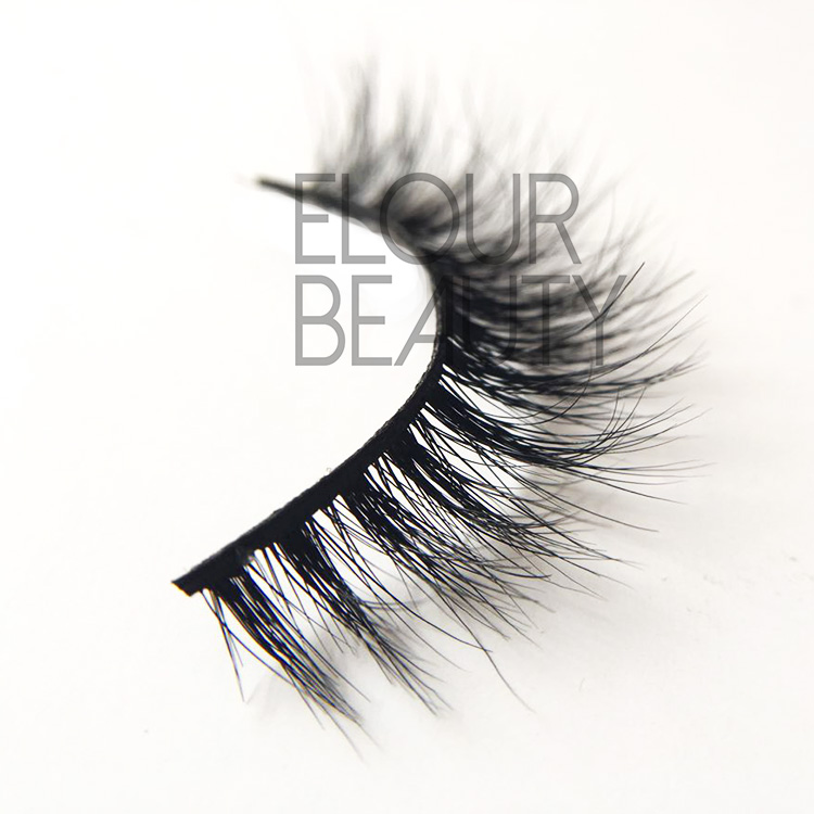 Durable long lasting real mink 3D lashes in wholesale EJ24